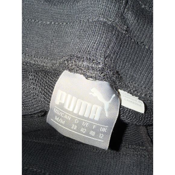 Puma Classic Jogger Sweatpants Black White M - Picture 4 of 5